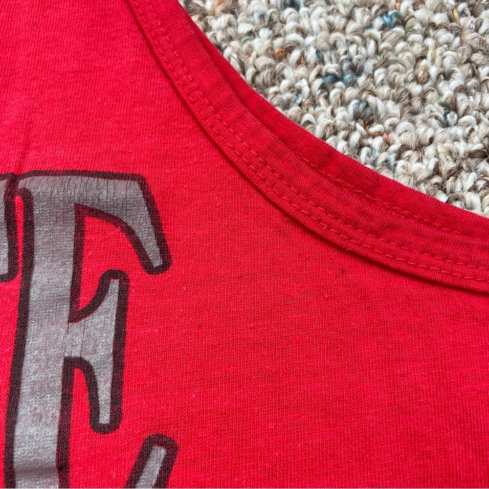 VTG 90s Ohio State Buckeyes Single Stitch Sleeveless Tank Top t-shirt adult sz S - Picture 12 of 12